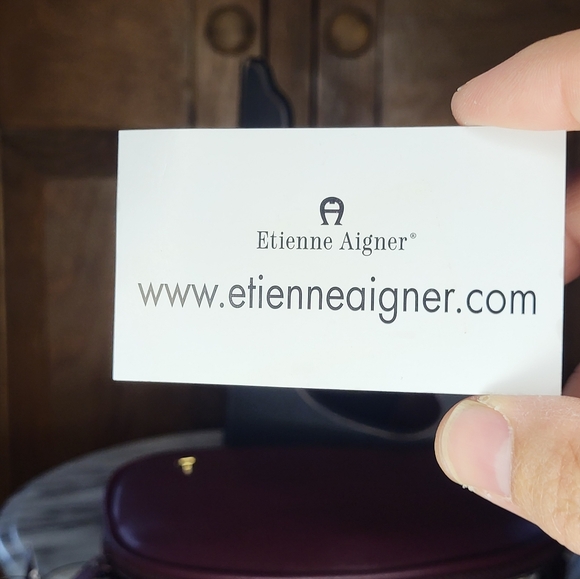 Etienne Aigner Plum Cosmetic Bag - Picture 12 of 13